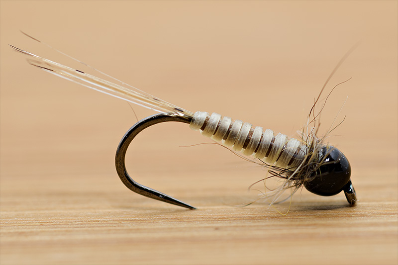 brown-dry-micro-nymph-tied-with-troutline-catgut-biothread