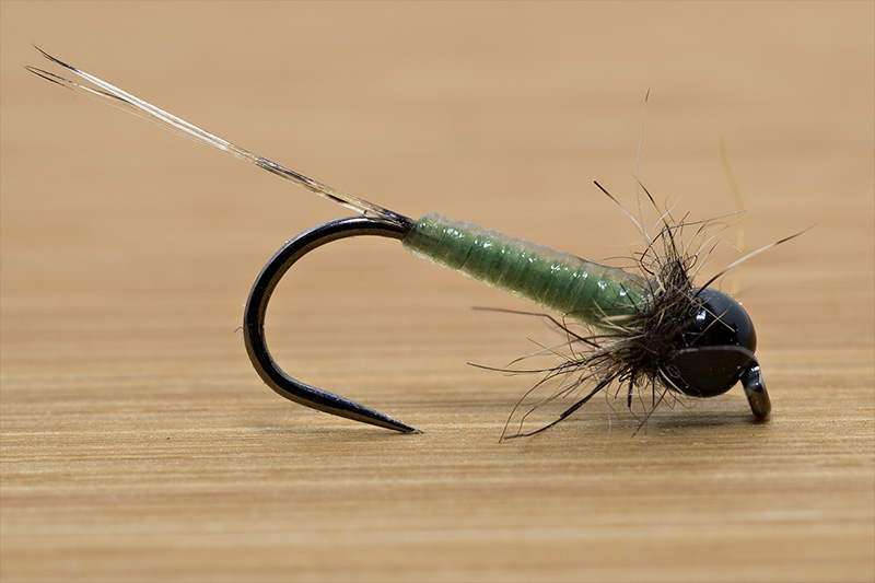 olive-wet-micro-nymph-tied-with-troutline-catgut-biothread