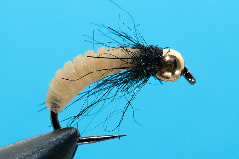 tying a catgut nymph step  6 finished fly