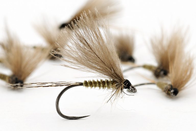 Olive Dun CDC Mayfly Fly Tying