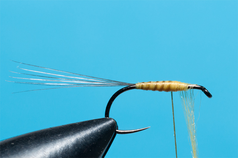 how to increase visibility for your dry flies step 2