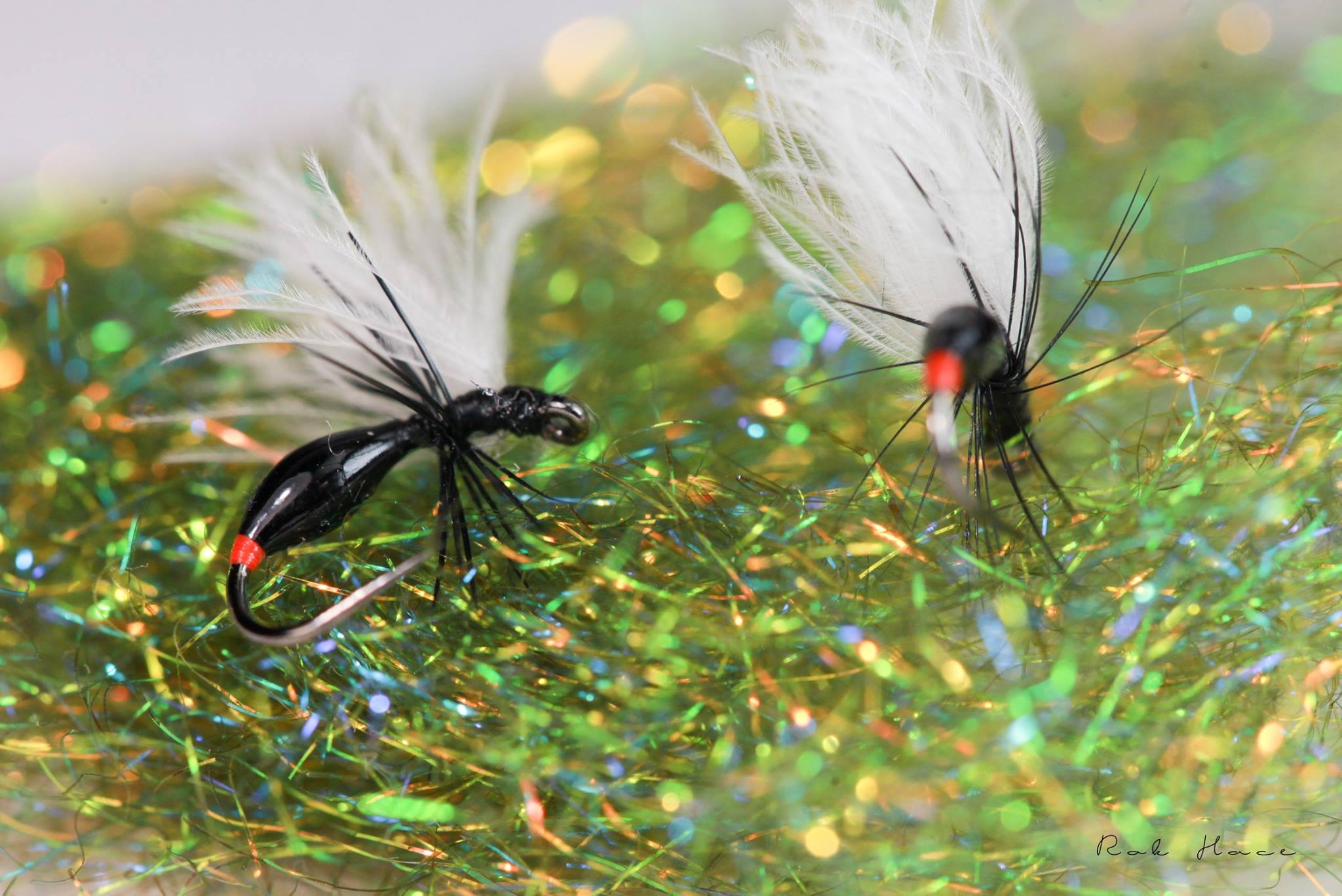 roc flies with troutline uv resin