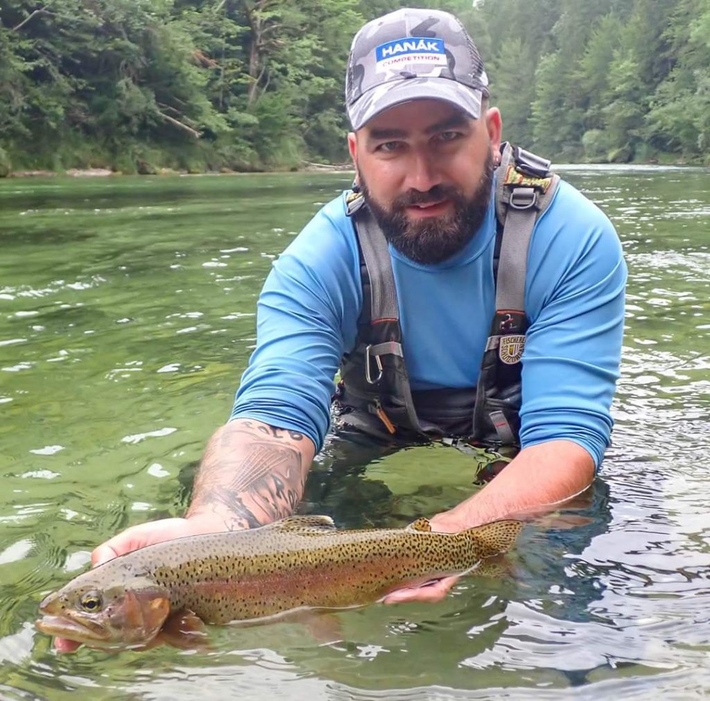 another big trout on a fly from Austria