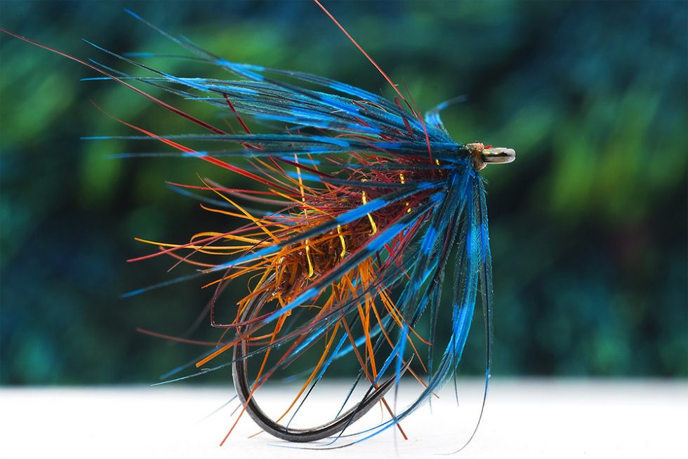 Nutria Blue Spiky Wet Fly