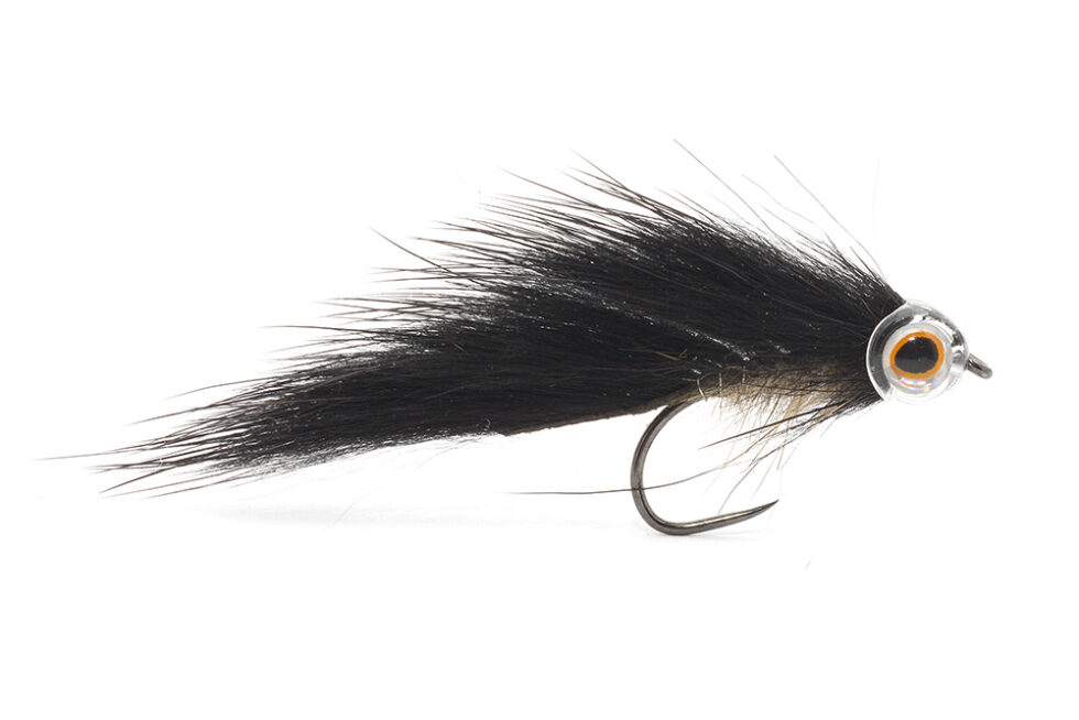 Black Zonker Streamer – tied with Muskrat